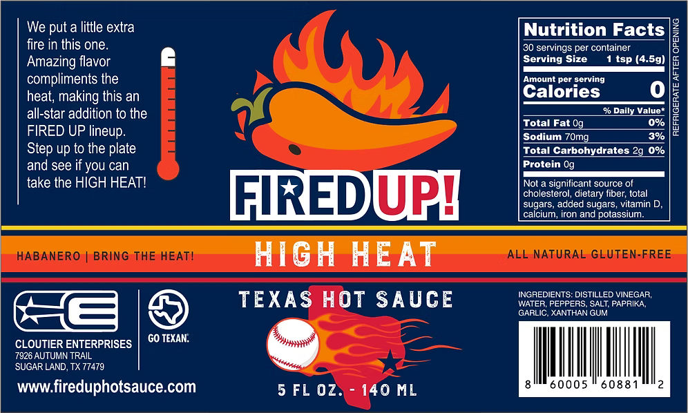 High Heat Hot Sauce