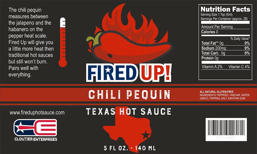 Chilli Pequin Hot Sauce