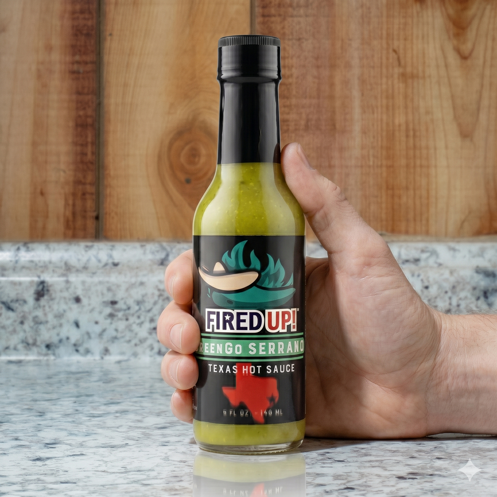 Greengo Serrano Hot Sauce
